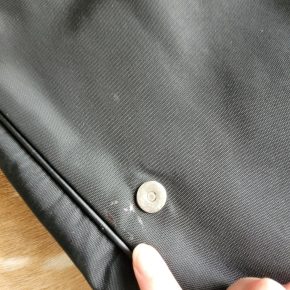 Salvatore Ferragamo Men's Leather Nylon Messenger Bag - Picture 11 of 16